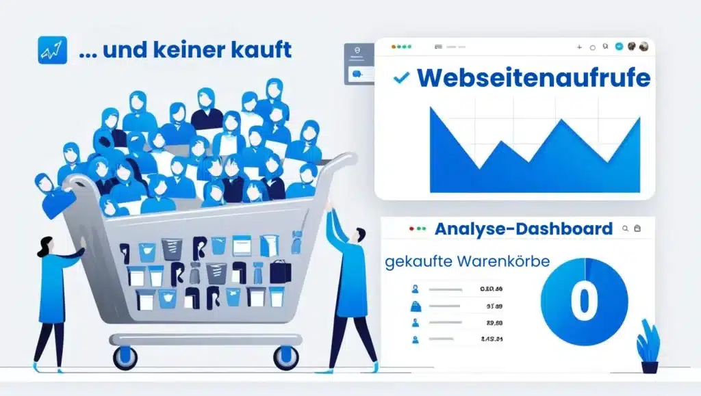 2. Viele Besucher-aber kaum jemand....